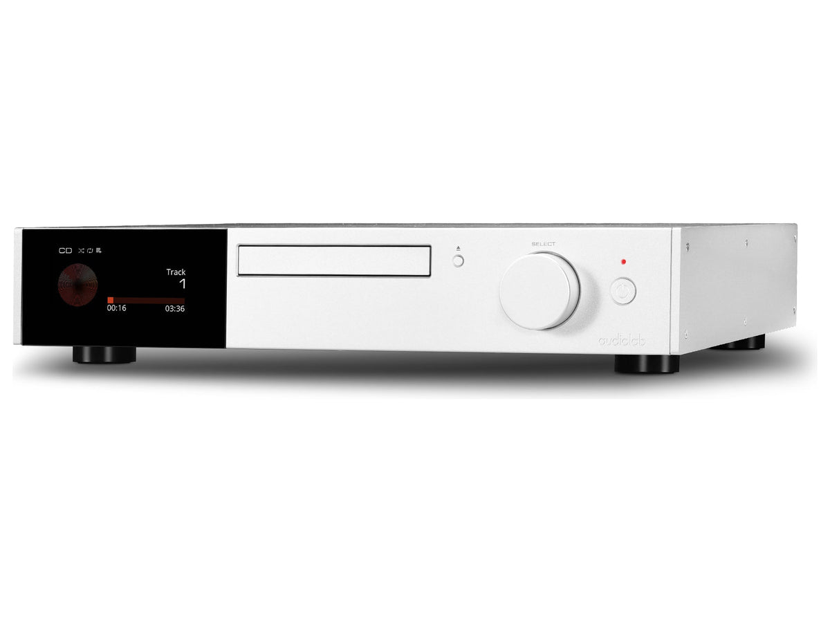 Audiolab 9000CDT, Silver, vista di tre quarti