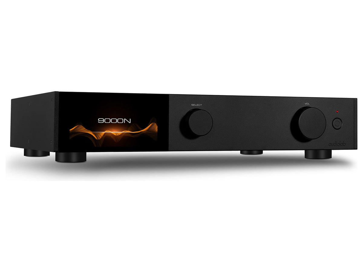 Audiolab 9000N — Nero, vista di tre quarti