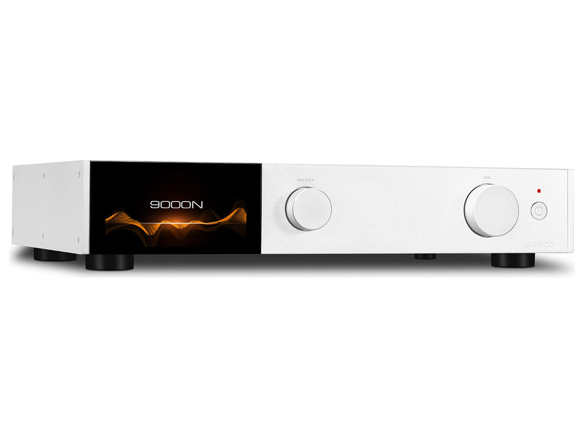 Audiolab 9000N — Silver, vista di tre quarti