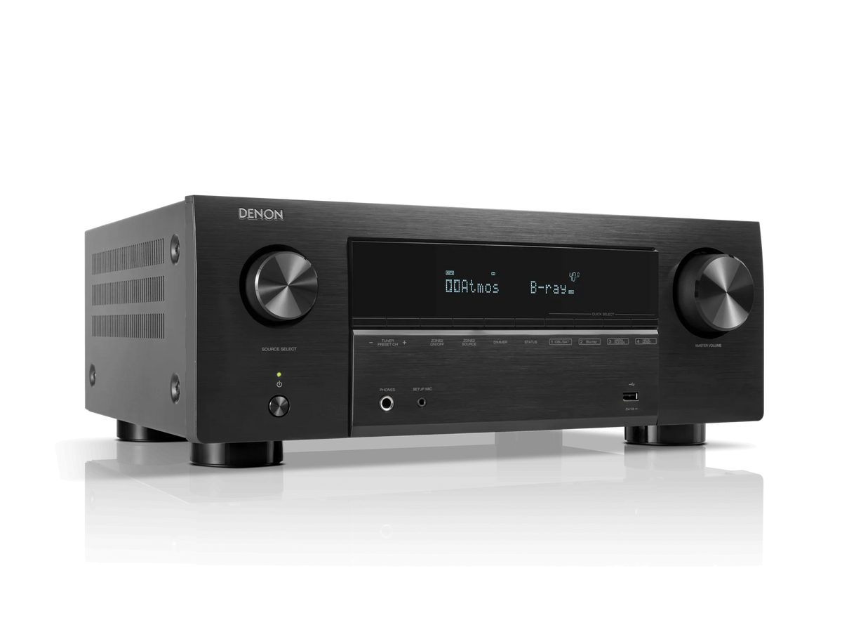 Denon AVR-X2800H DAB — Vista frontale 2
