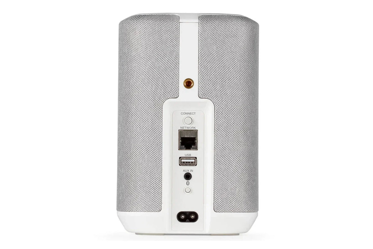 Denon Home 150, vista posteriore bianco