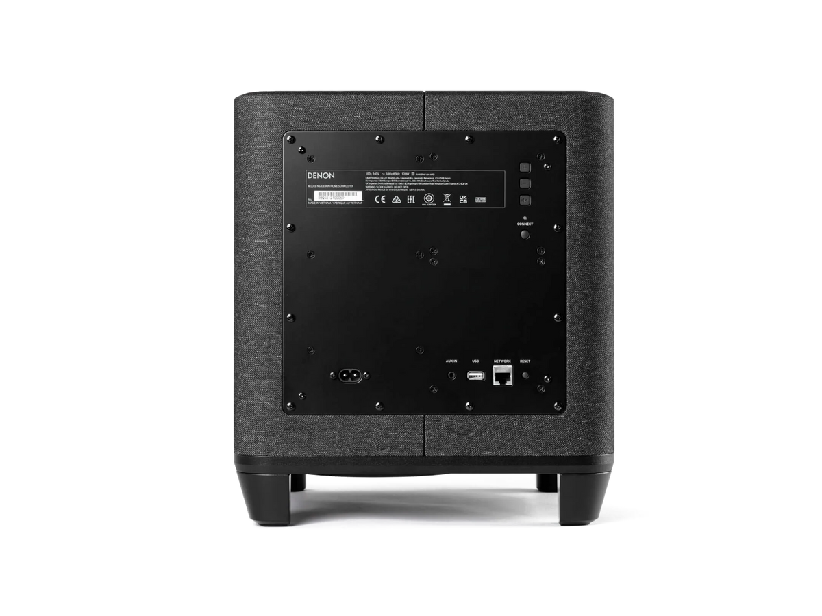 Denon Home Subwoofer — Vista posteriore