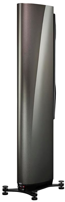 Dynaudio Confidence 50, finitura Smoke High Gloss, pannello posteriore
