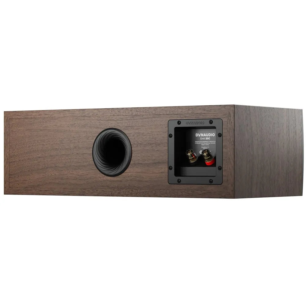 Dynaudio Emit 25C, Noce, vista posteriore