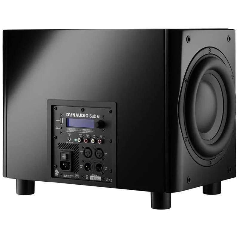 Dynaudio Sub 6, Nero