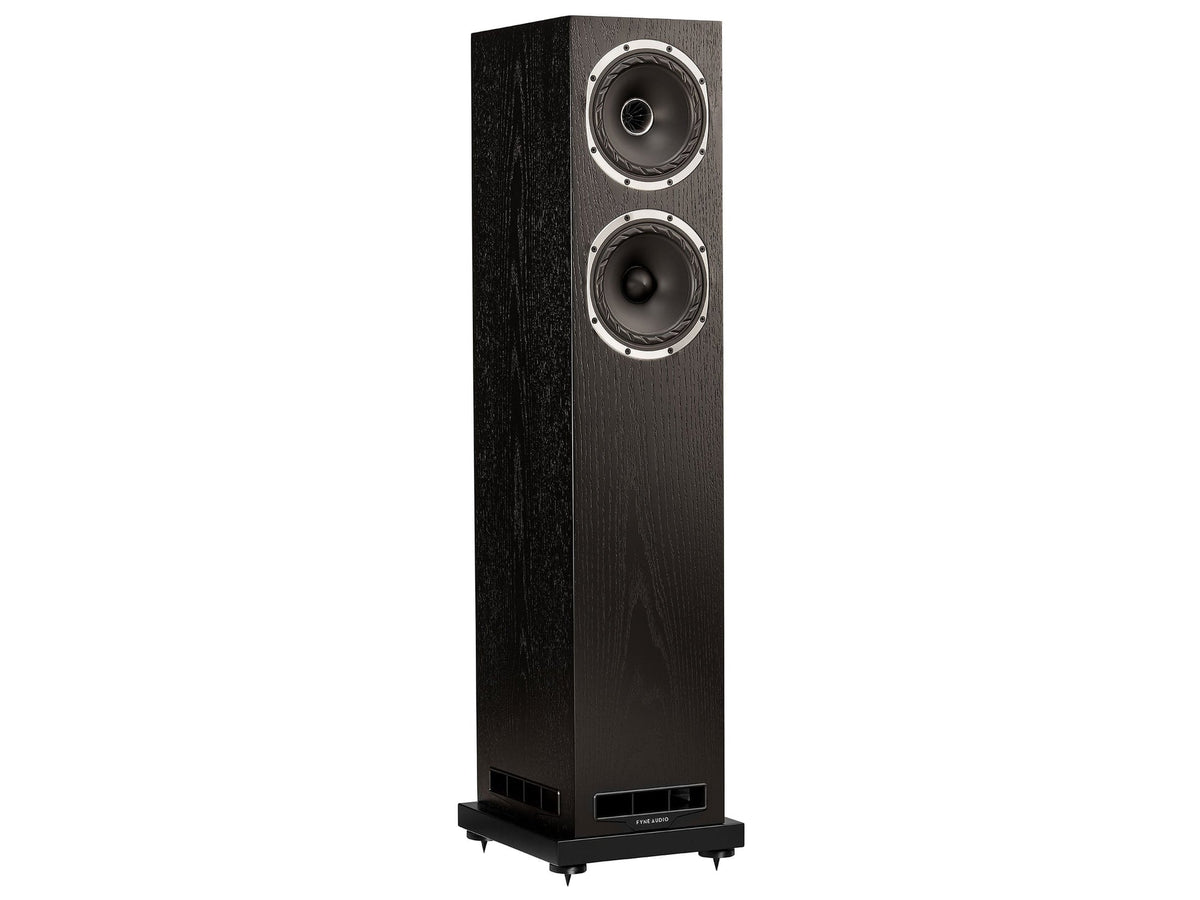 Fyne Audio F501S, Vista frontale 2 Finitura Rovere nero