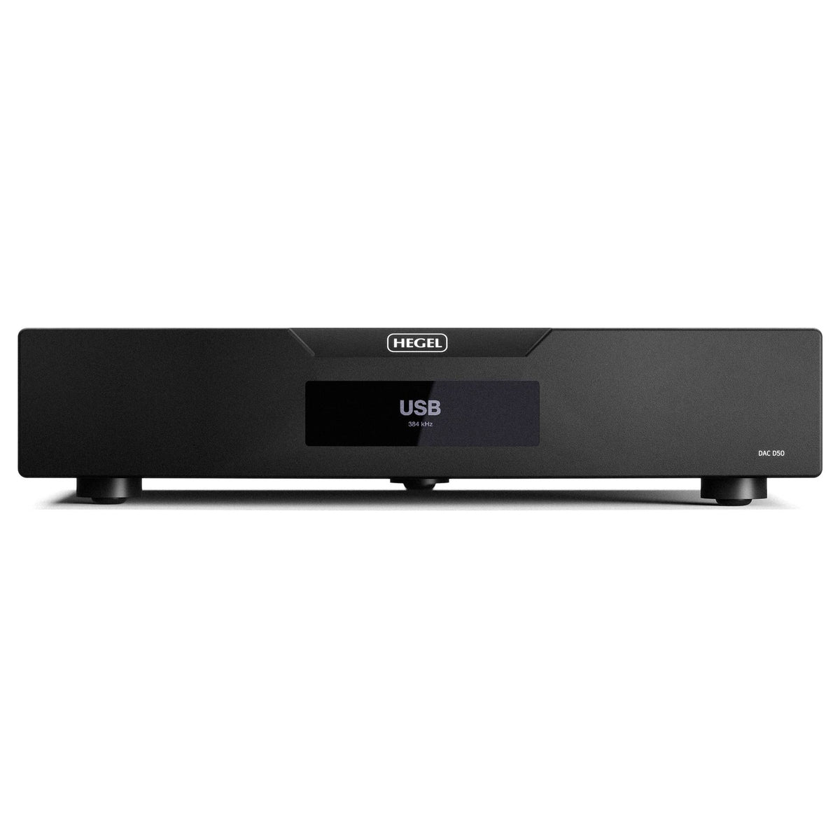 Hegel D50, vista frontale