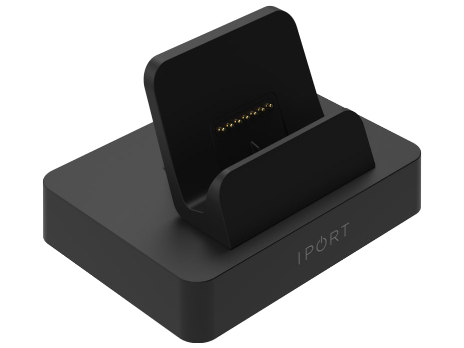 IPORT CONNECT Dock, Altra vista di tre quarti