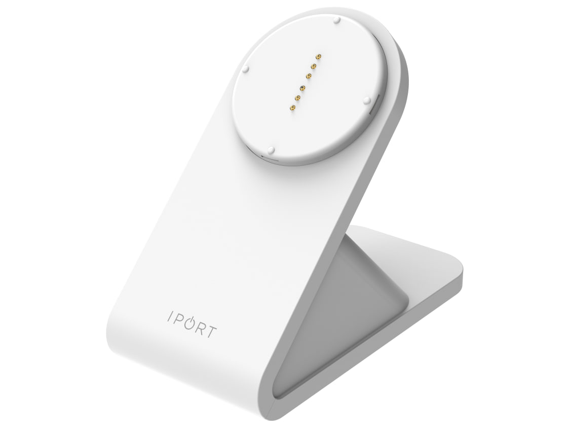 IPORT CONNECT PRO BaseStation, Bianco, vista di tre quarti