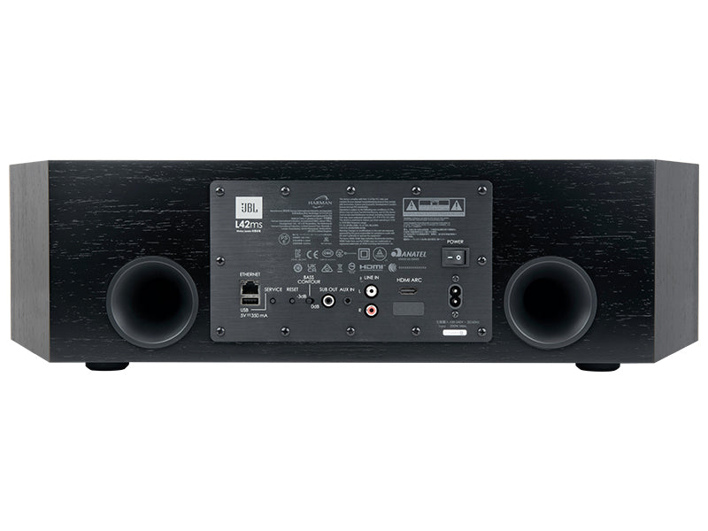 JBL L42MS, vista posteriore