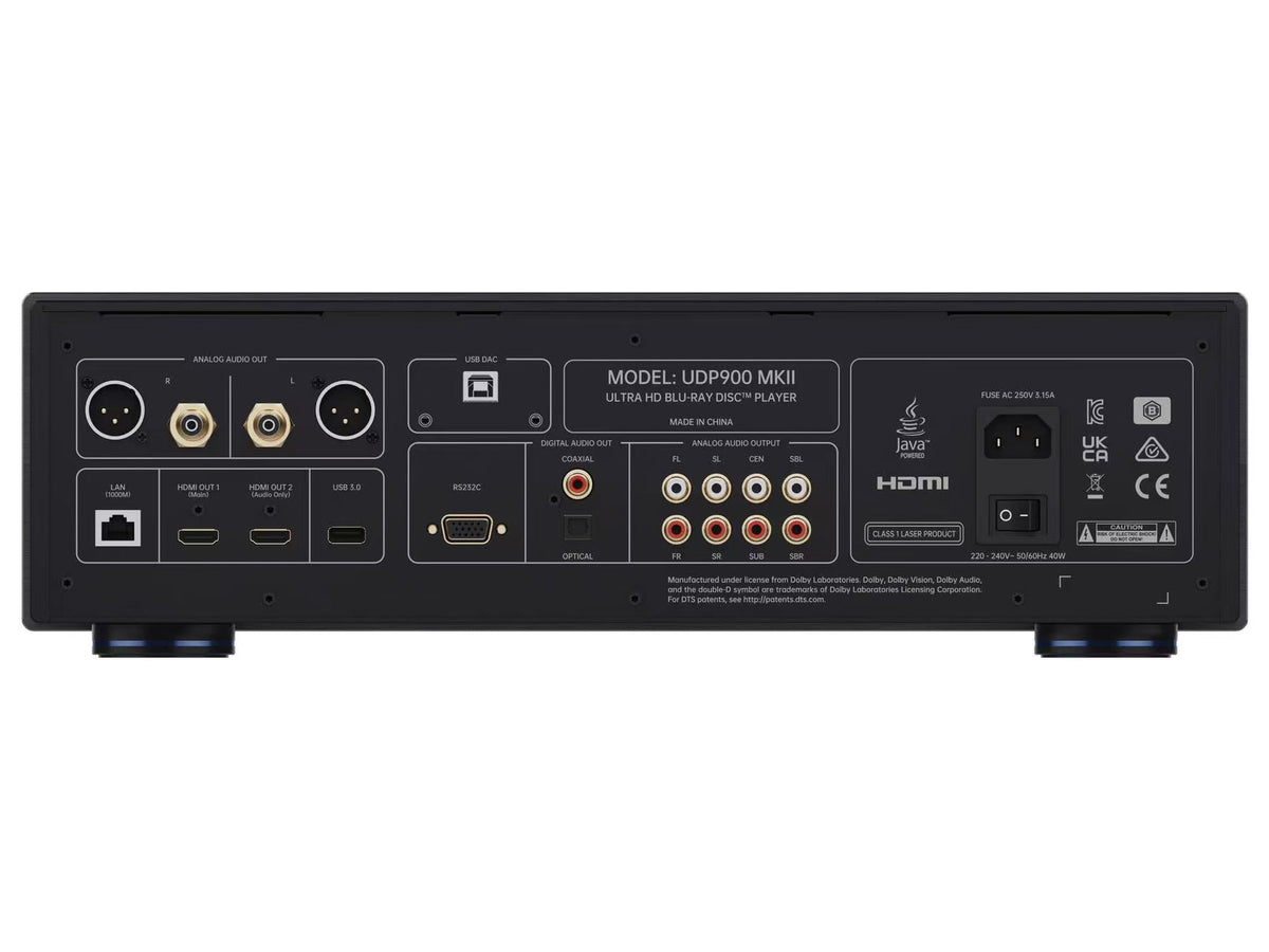 Magnetar UDP900 MKII — Vista posteriore
