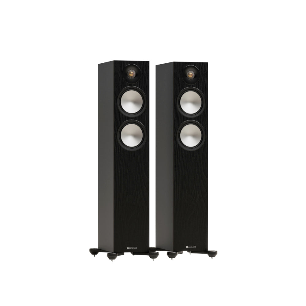 Monitor Audio Bronze 300 7G, finitura nera, coppia