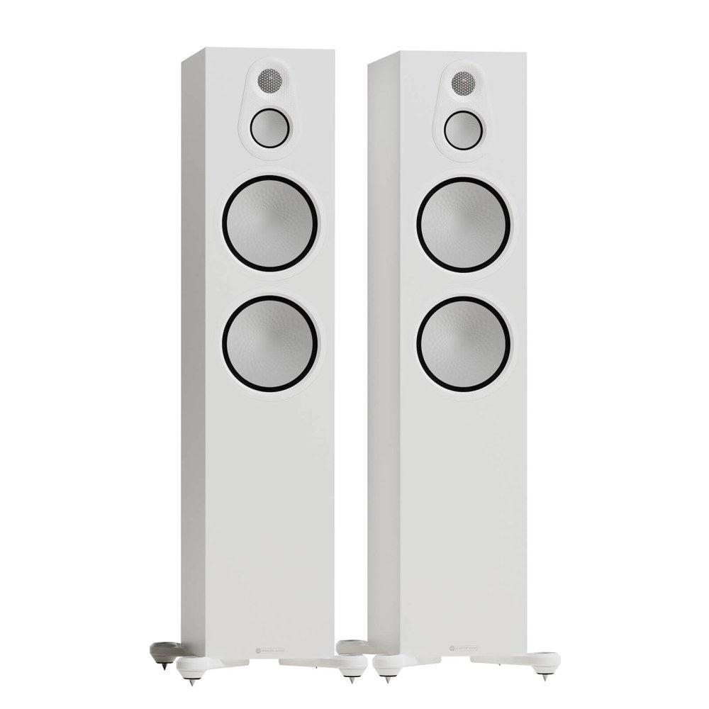 Monitor Audio Silver 500 8G, finitura bianco satinato, coppia