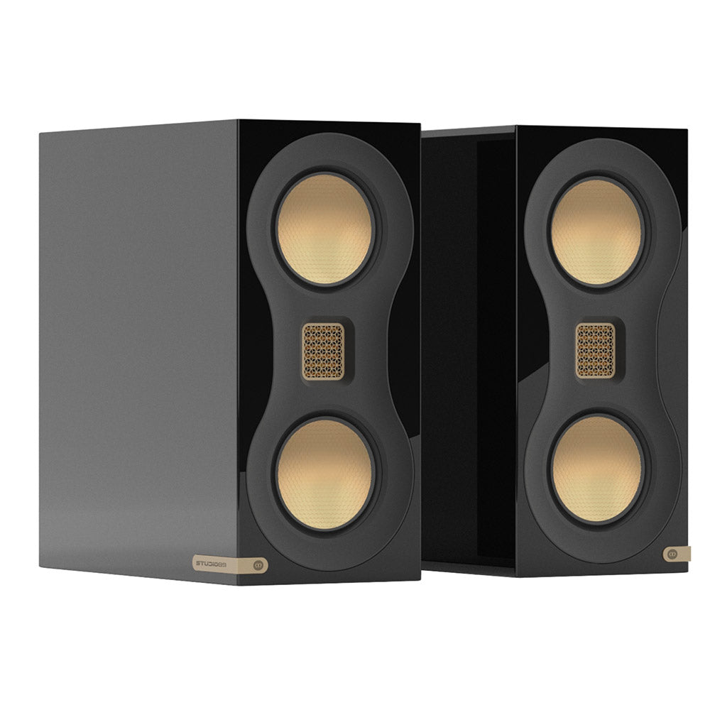 Monitor Audio Studio 89, finitura nero lucido, coppia