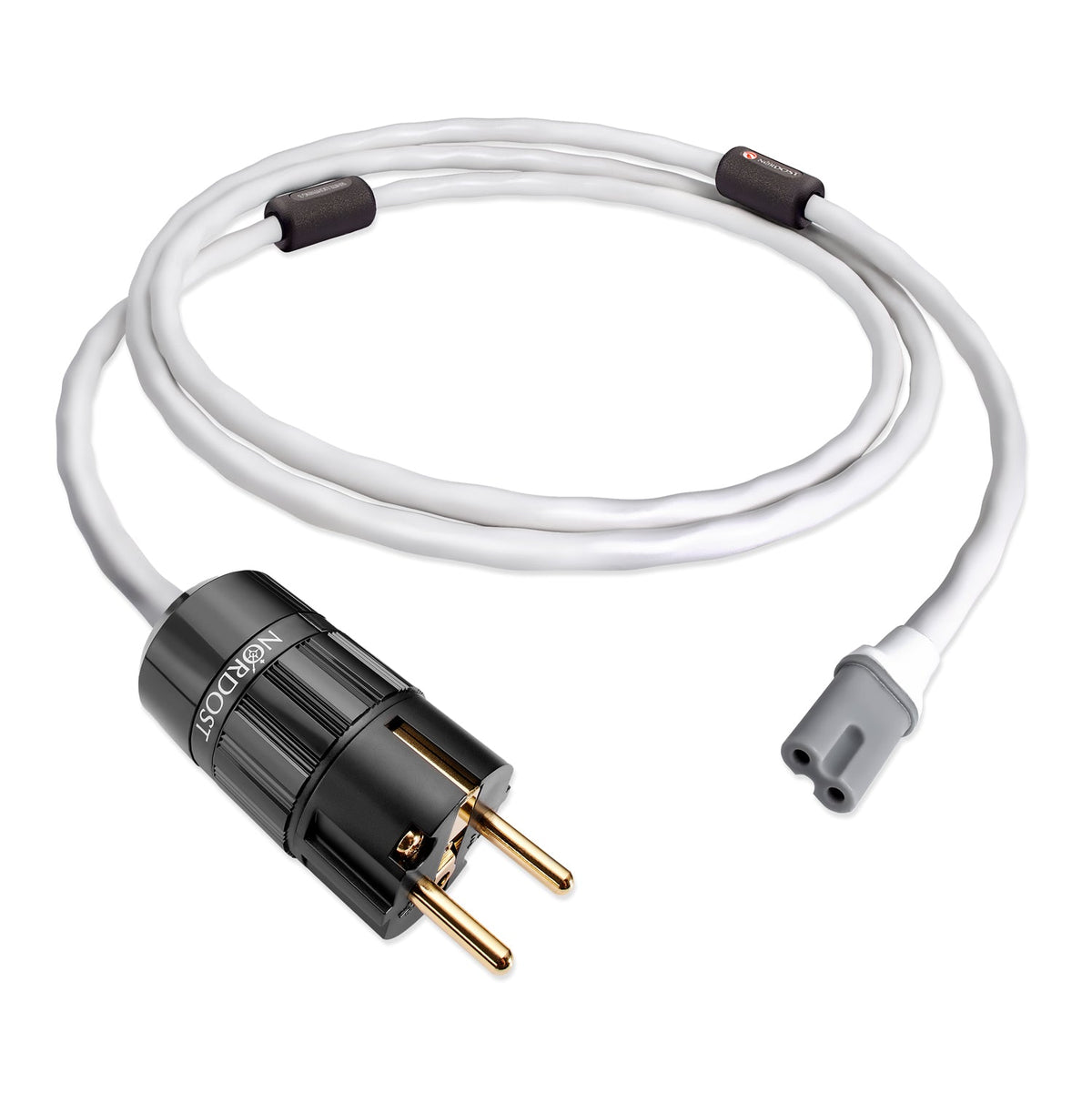 Nordost White Lightning 3 Cavo di alimentazione, vista frontale
