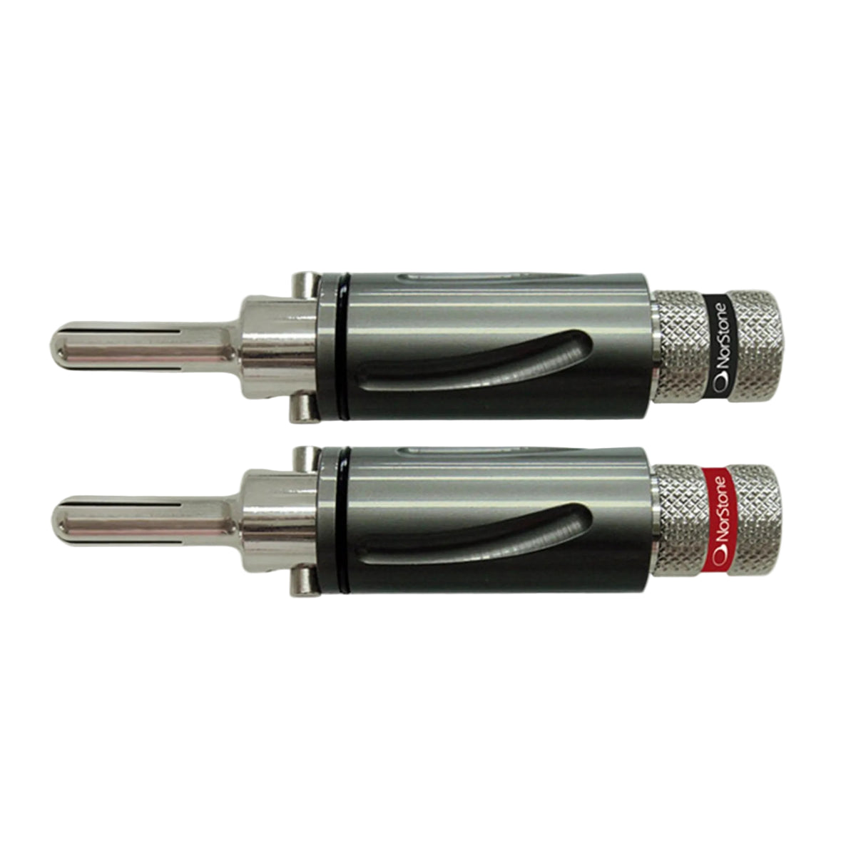 Norstone Banana Plugs BLS500 Silver, due connettori a banana