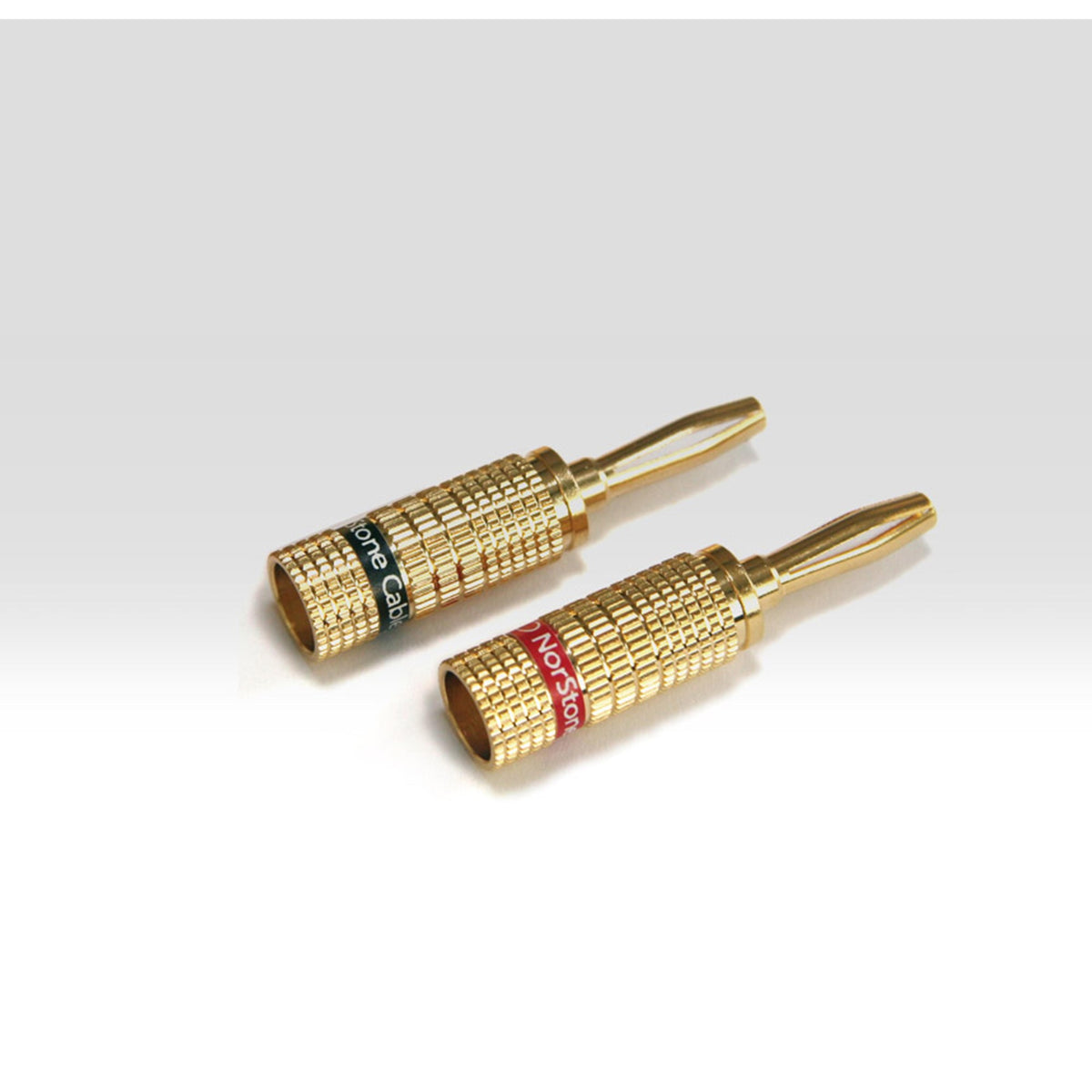 Norstone Banana Plugs Gold, due connettori a banana dorati