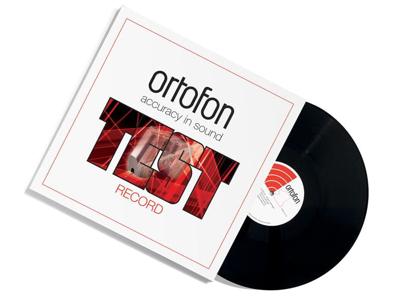 Ortofon Test Record, vista dall'alto