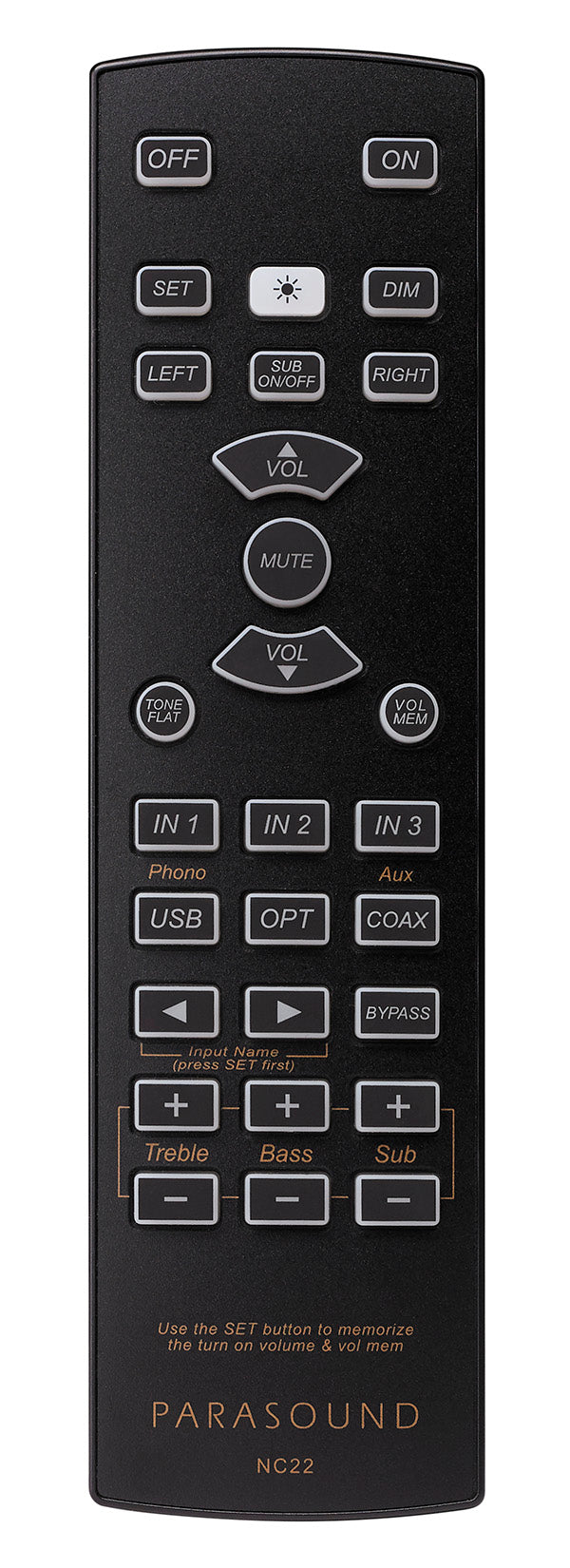 Parasound 200 Preamp, dettaglio