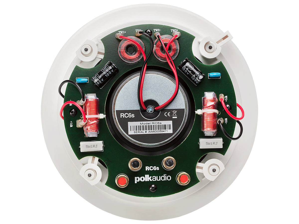 Polk Audio RC6s, vista posteriore