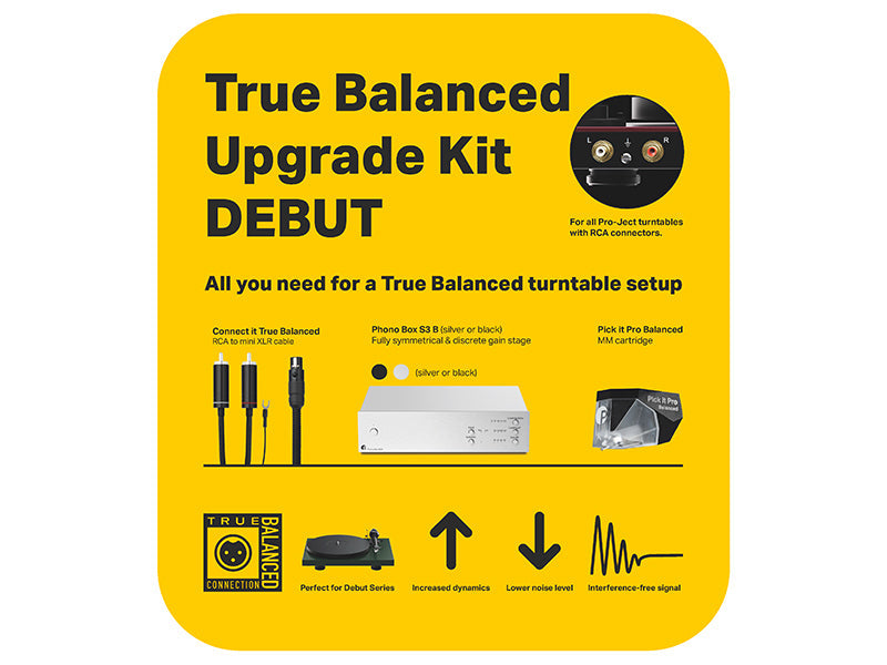 Pro-Ject Upgrade Set Debut Balanced, dettaglio