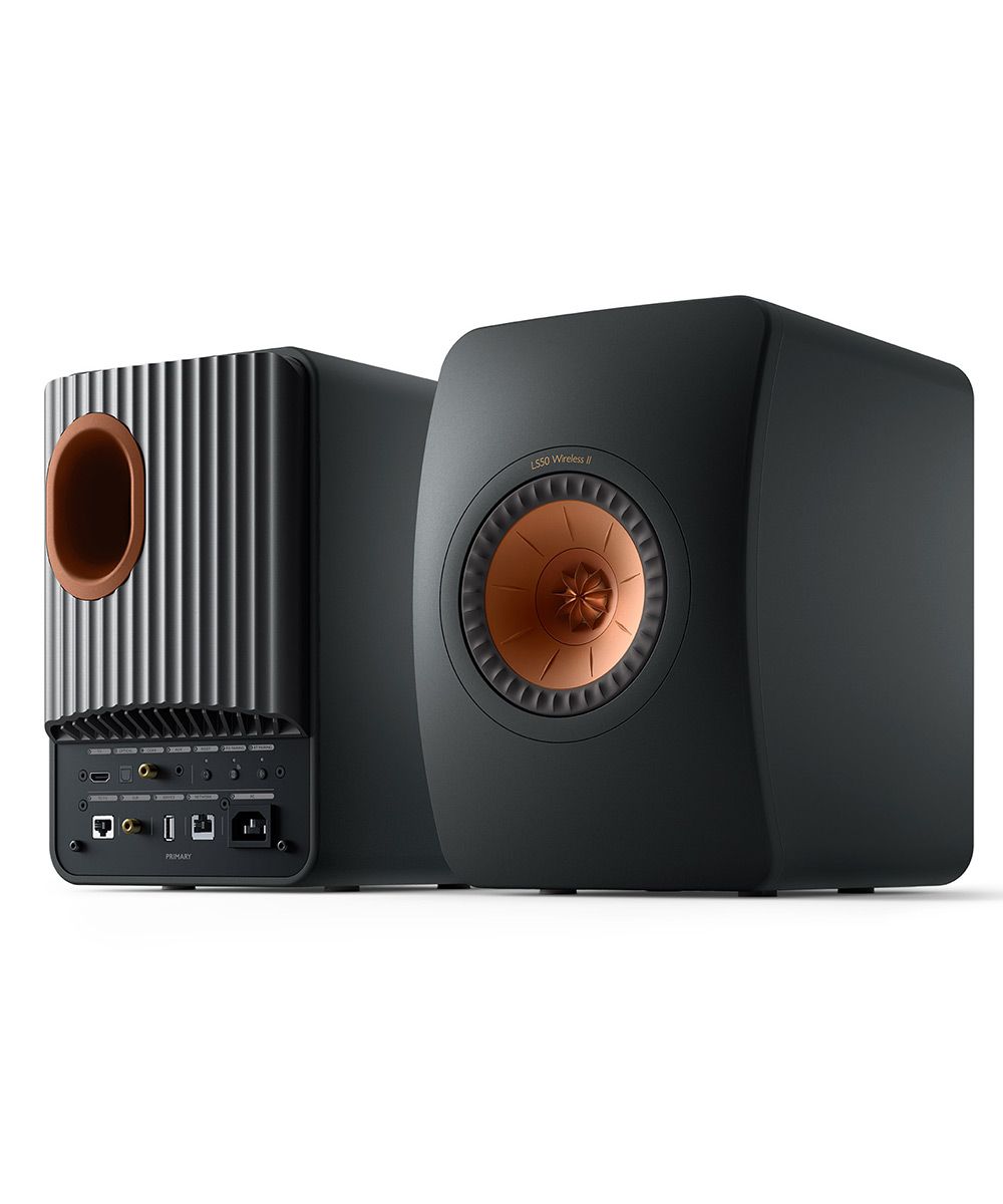 KEF LS50 Wireless 2 — carbon black