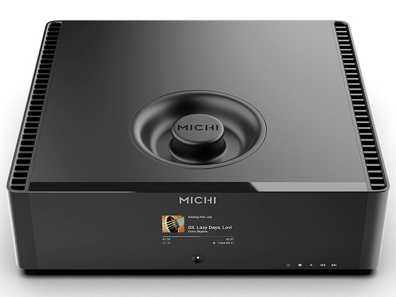 Rotel Michi Q5, vista frontale