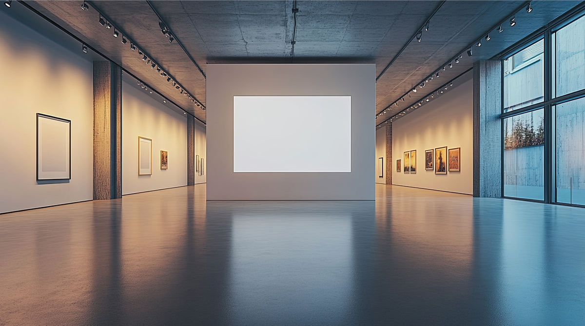 Screenline Living Full Vision — in una galleria