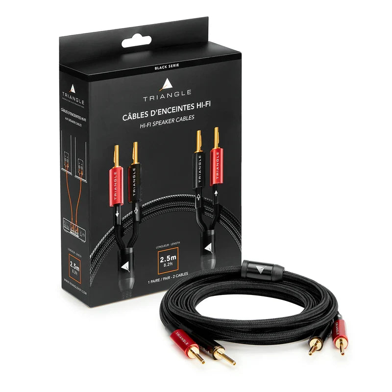 Triangle BLACK BLACK CABLE SPEAKER