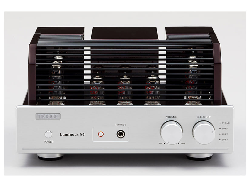 Triode Luminous 84, Con la gabbia di protezione delle valvole