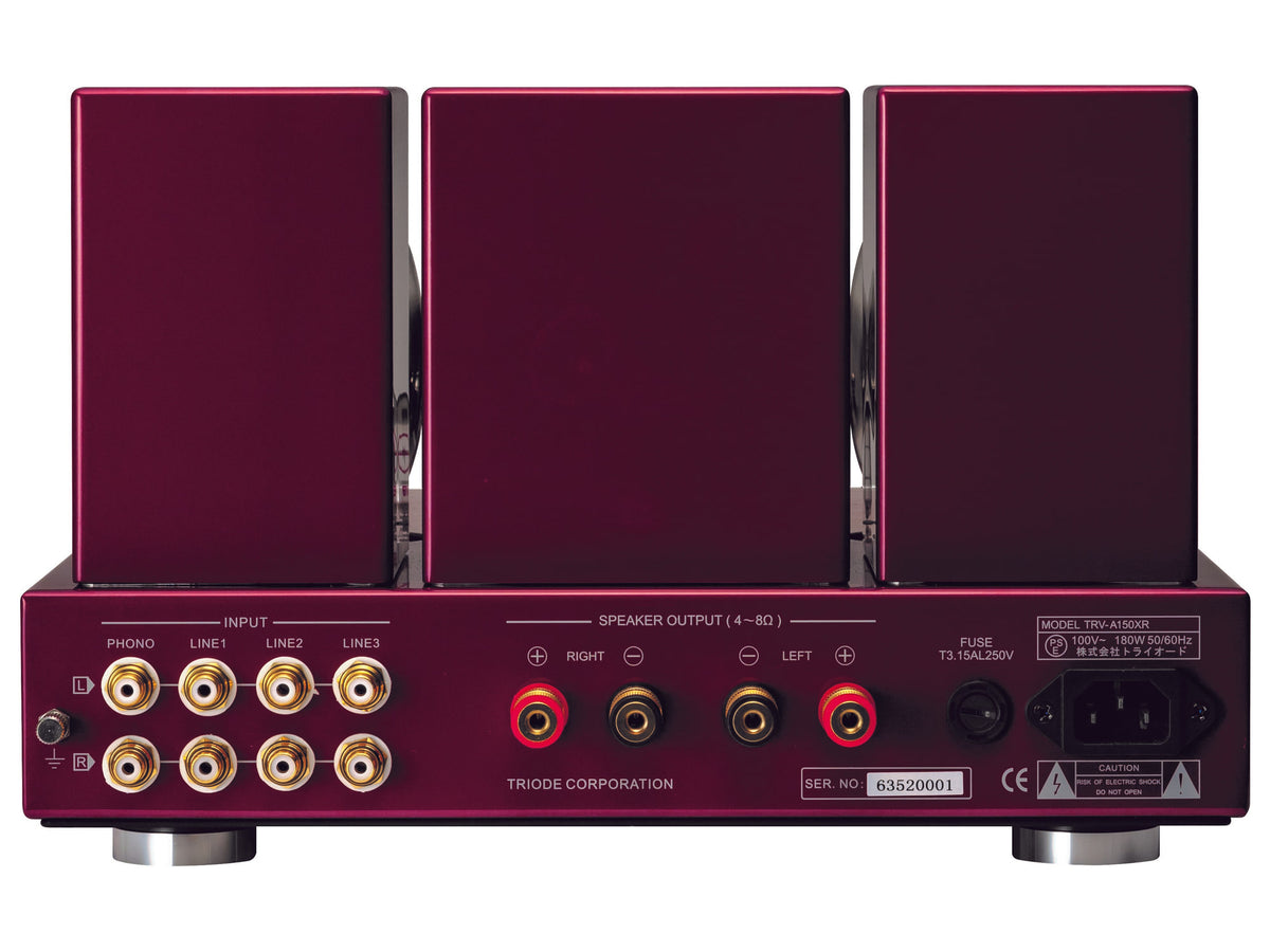 Triode TRV-A150XR, Pannello posteriore