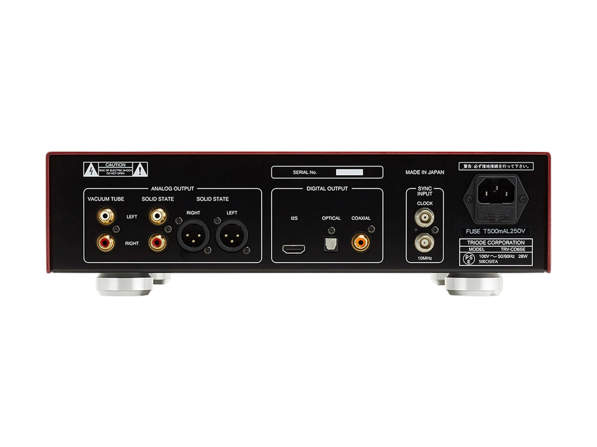 Triode TRV-CD6SE, Pannello posteriore