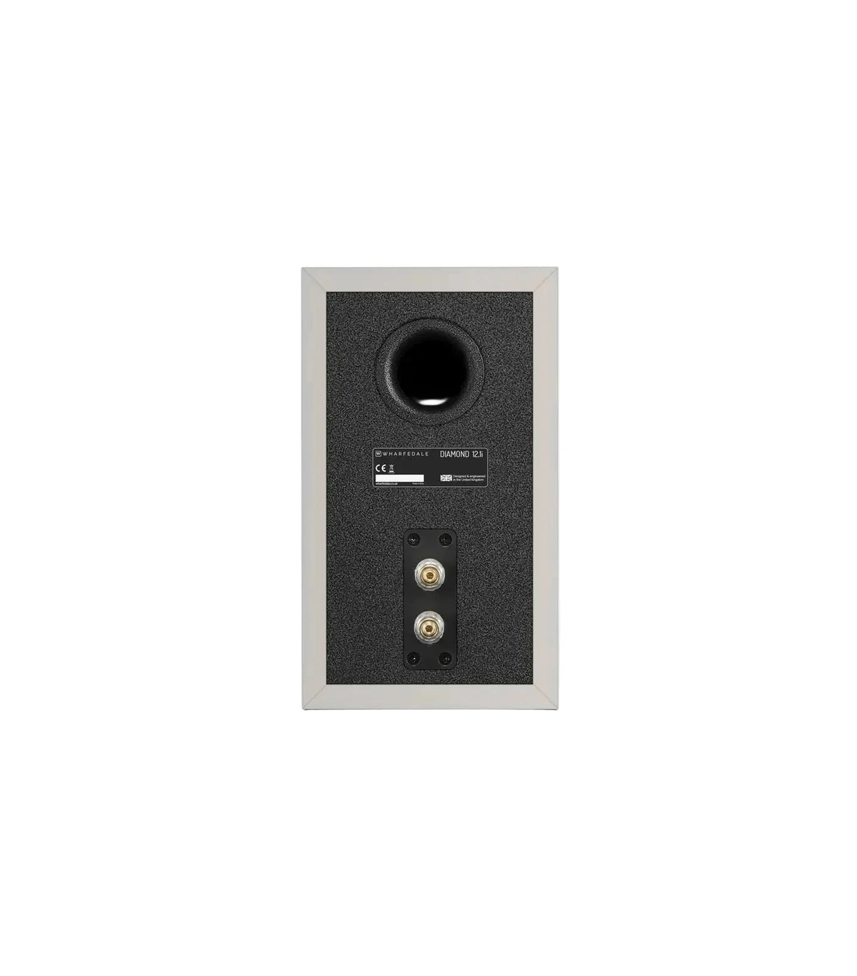 Wharfedale Diamond 12.1i, Grigio, vista posteriore