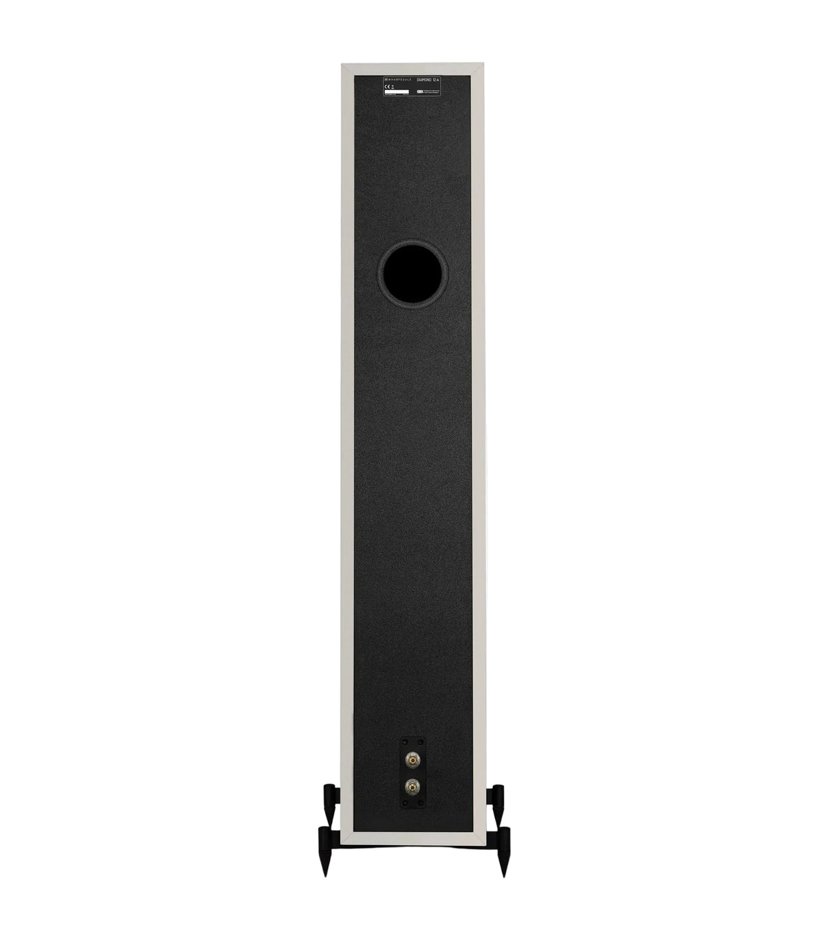 Wharfedale Diamond 12.4i, Grigio, vista posteriore