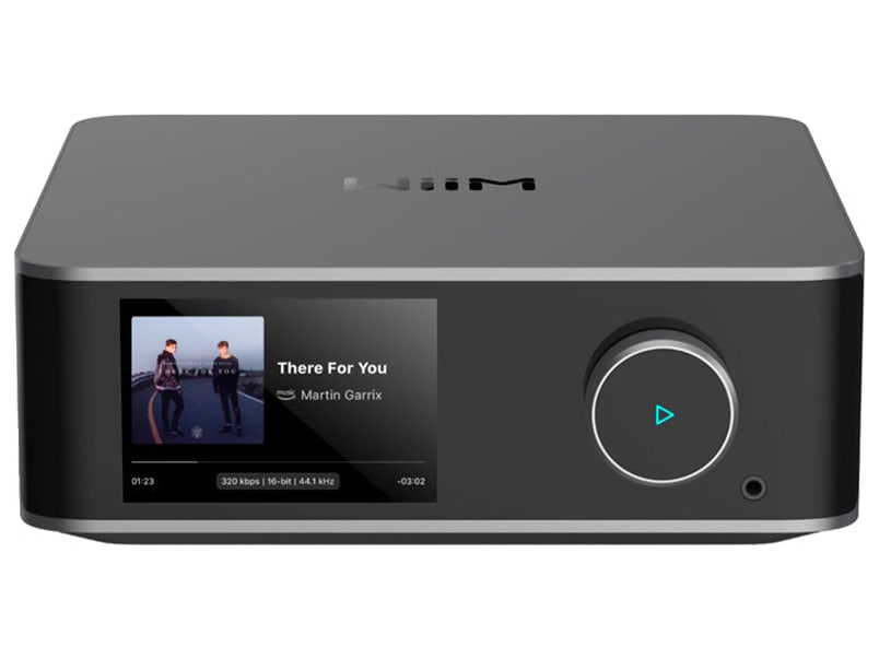 WiiM Ultra, vista frontale, Space Grey