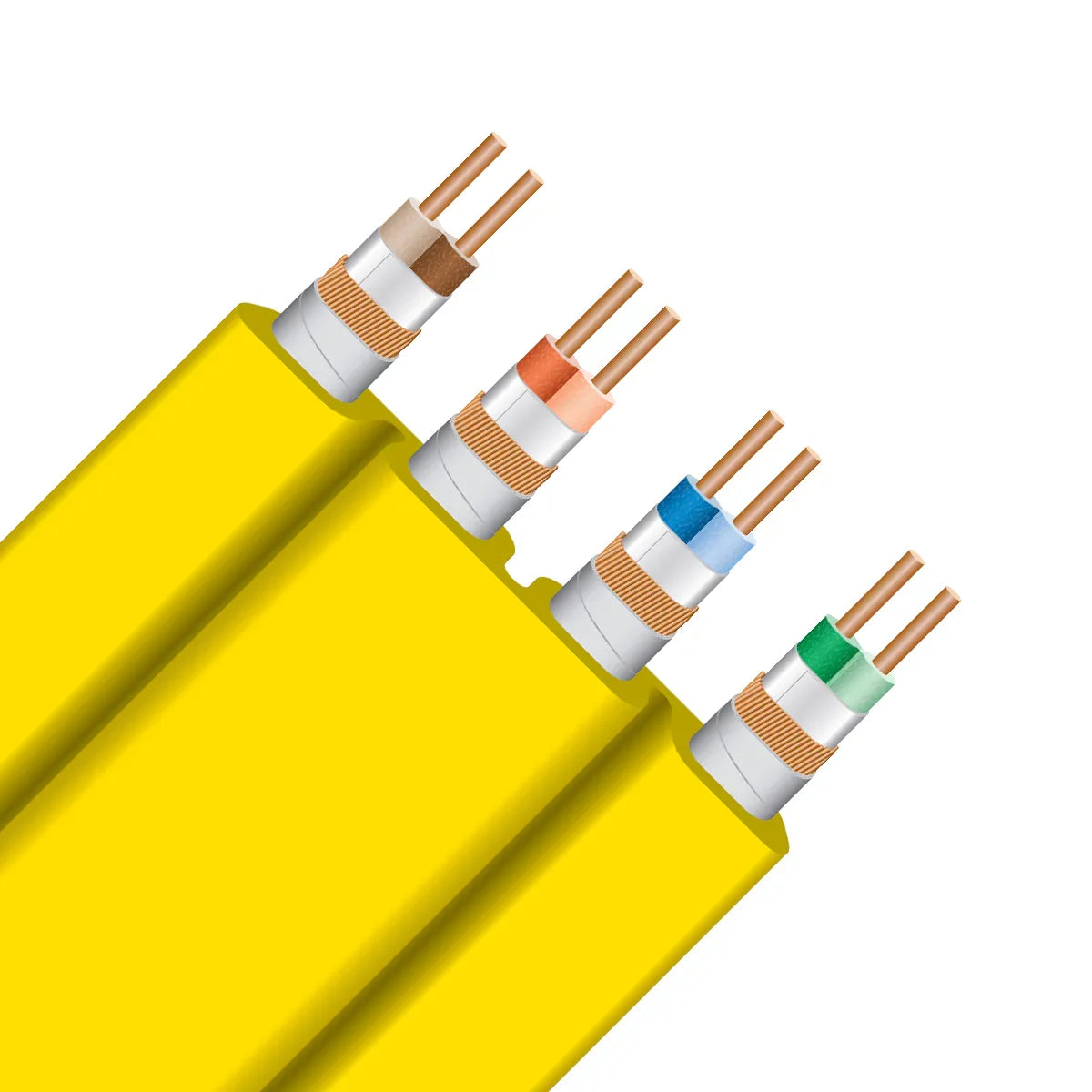 Wireworld CHROMA 10 TWINAX, vista posteriore