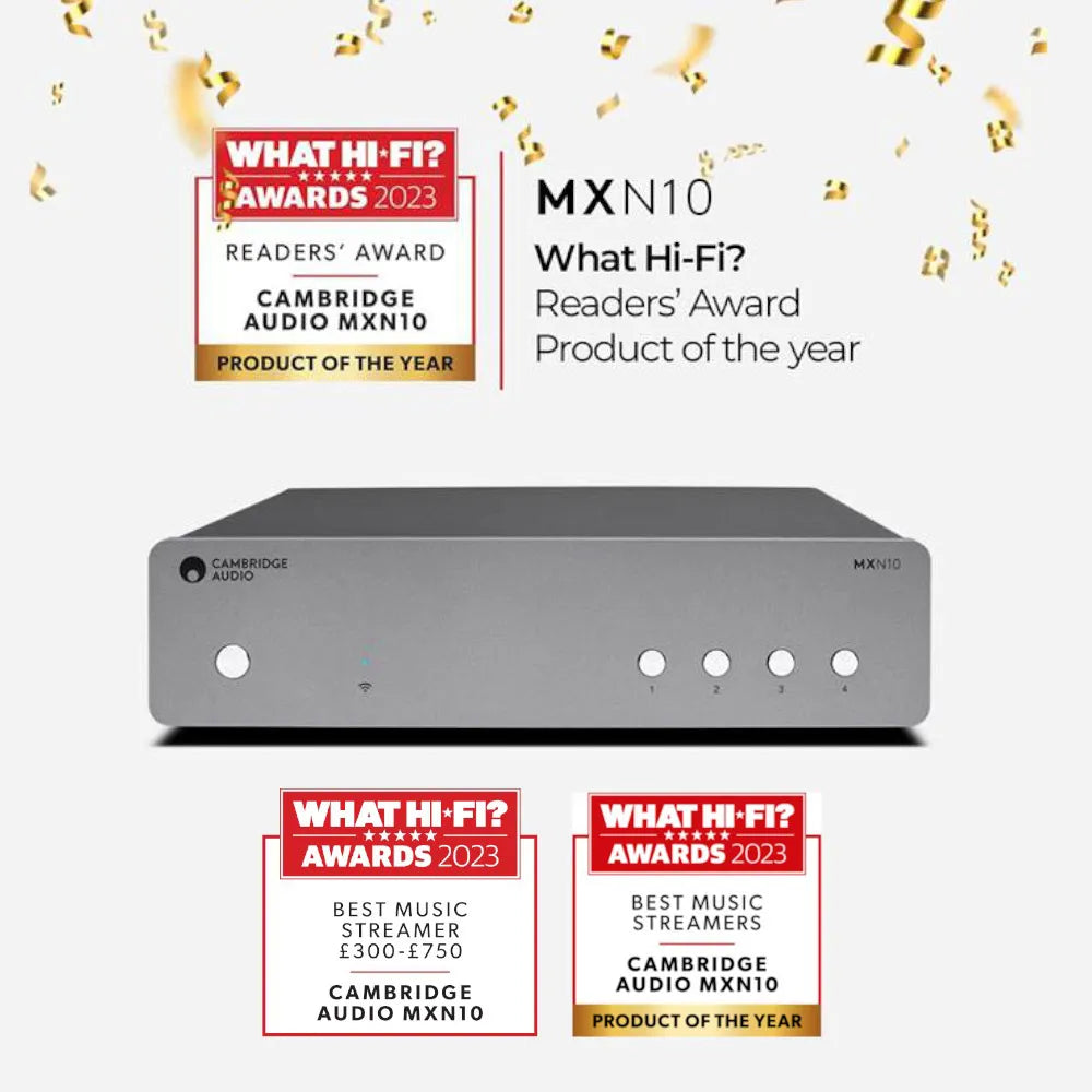 Cambridge Audio MXN10 — con i riconoscimenti What Hi-Fi? Awards 2023