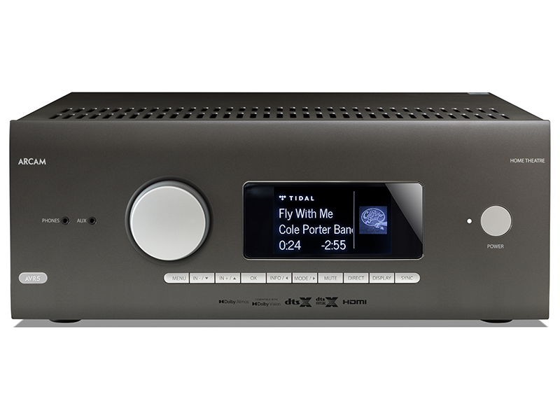 Arcam AVR5 — Vista frontale 2