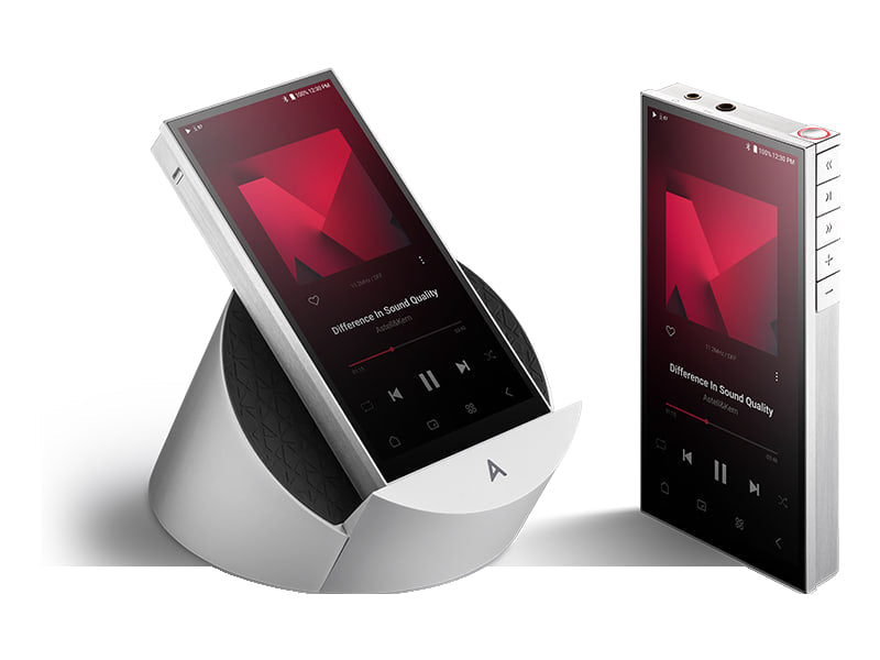 Astell&Kern A&ultima PD10+Cradle, vista frontale