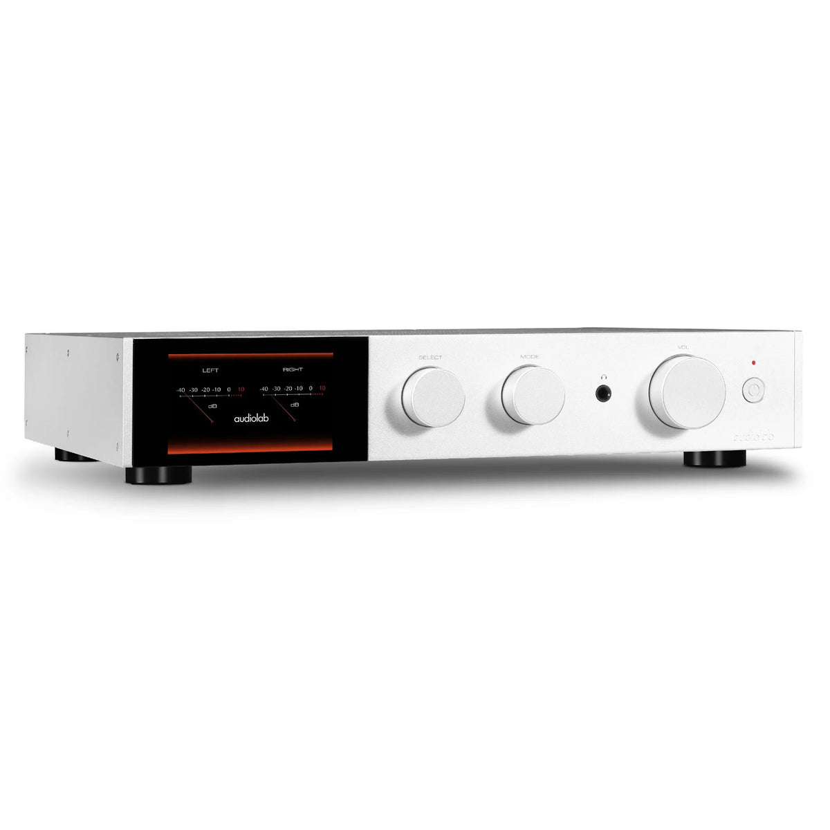 Audiolab 9000CDT — vista laterale finitura silver