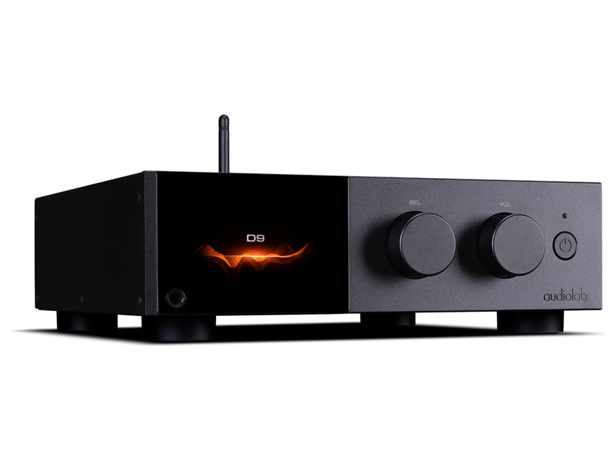 Audiolab D9, Nero, vista di tre quarti