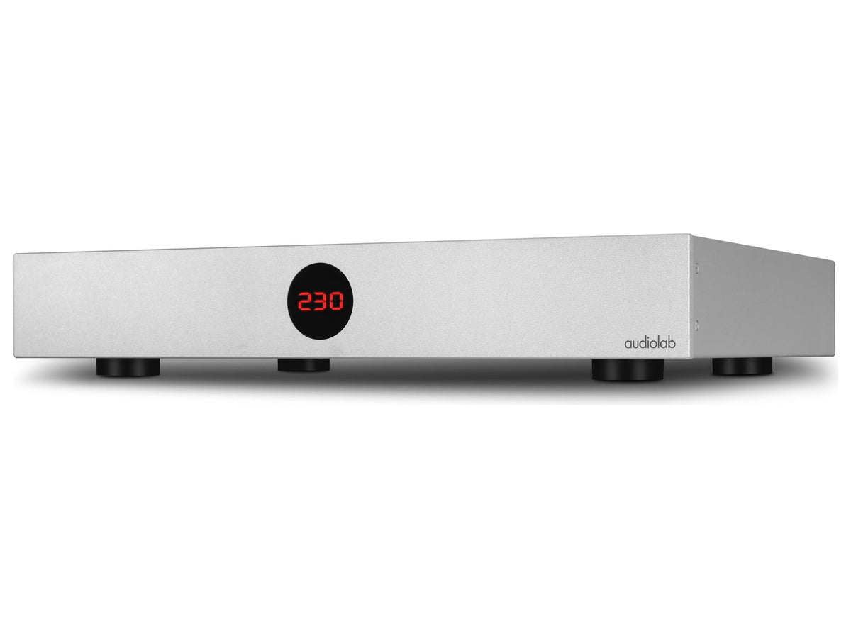 Audiolab DC Block 6, Silver, vista di tre quarti
