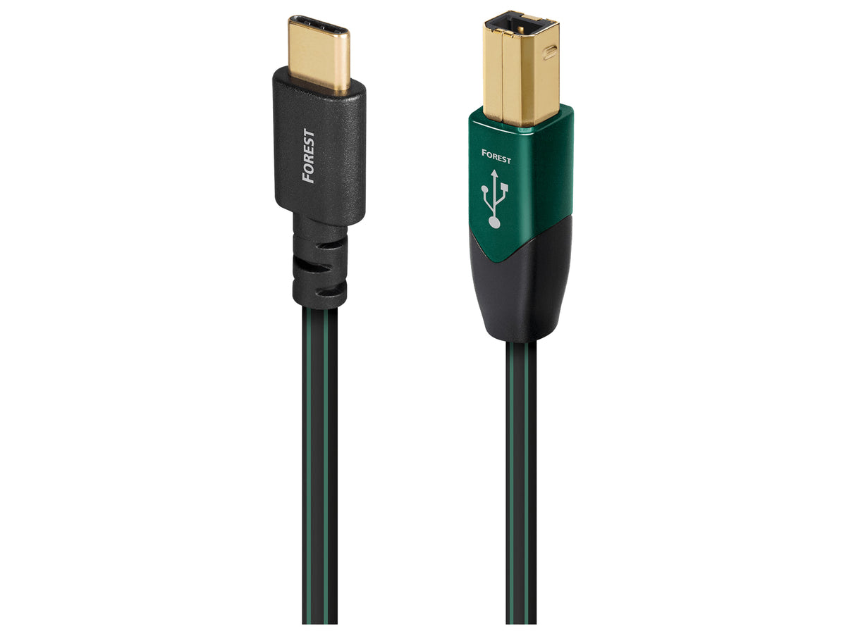 AudioQuest Forest USB, USB-C > USB-B