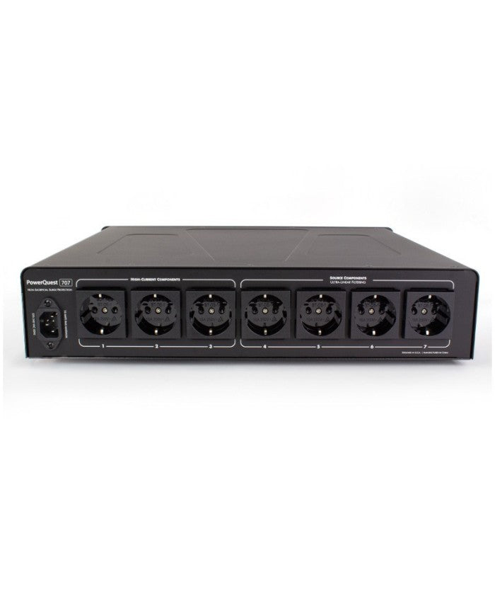 AudioQuest PowerQuest 707, vista posteriore