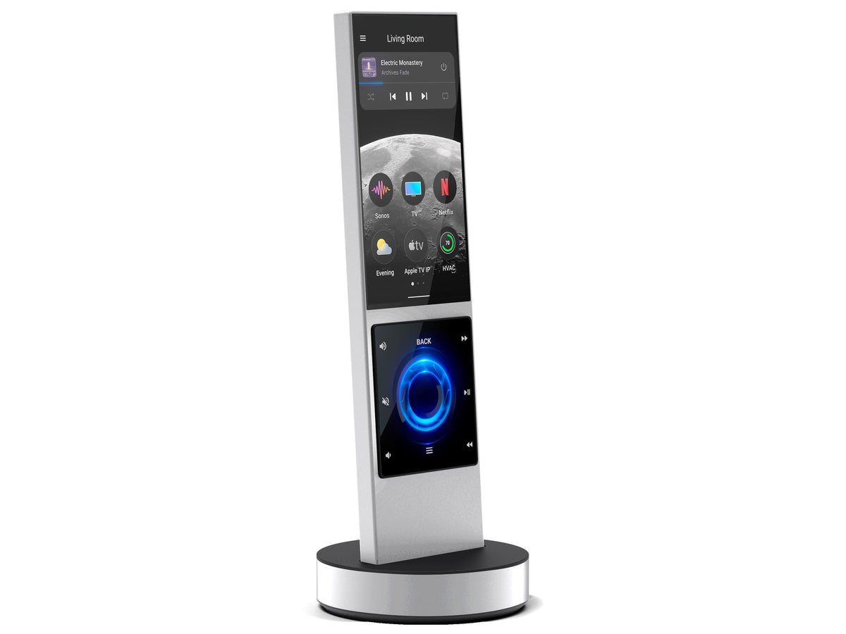 AVA Cinema Remote — Sulla base di ricarica, Silver