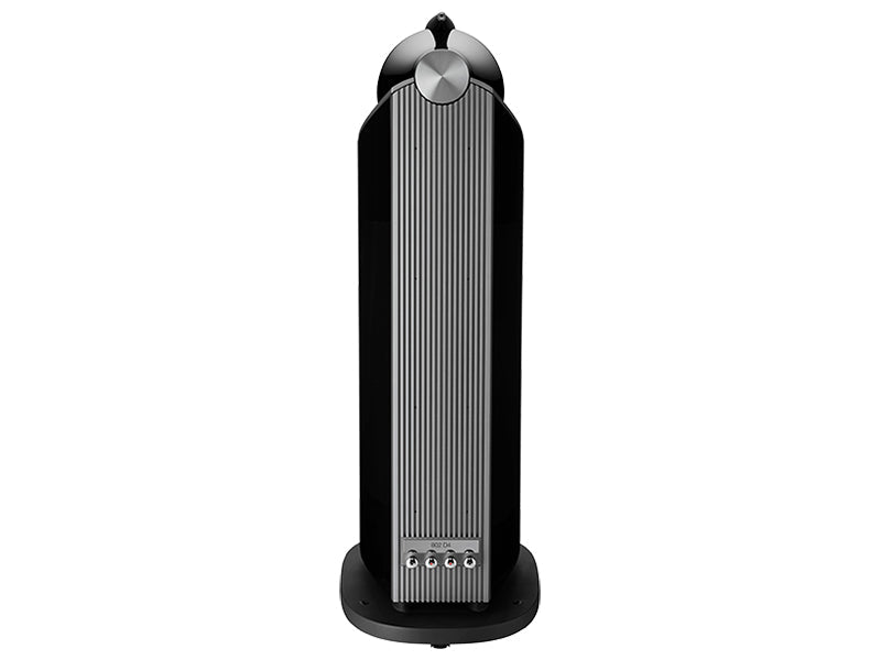 B&W 802 D4, vista posteriore