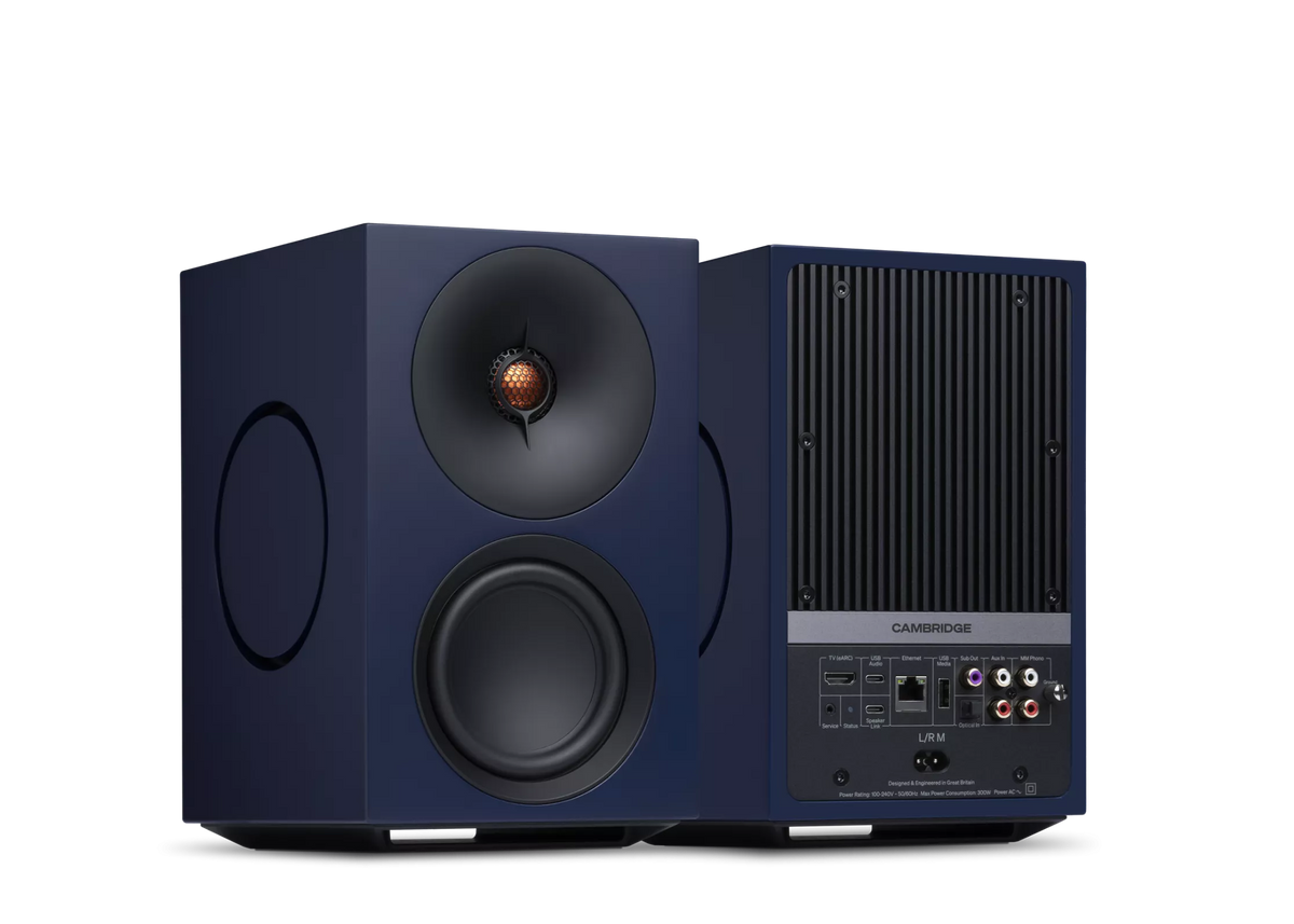 Cambridge Audio L/R Medium — Blu, fronte e retro