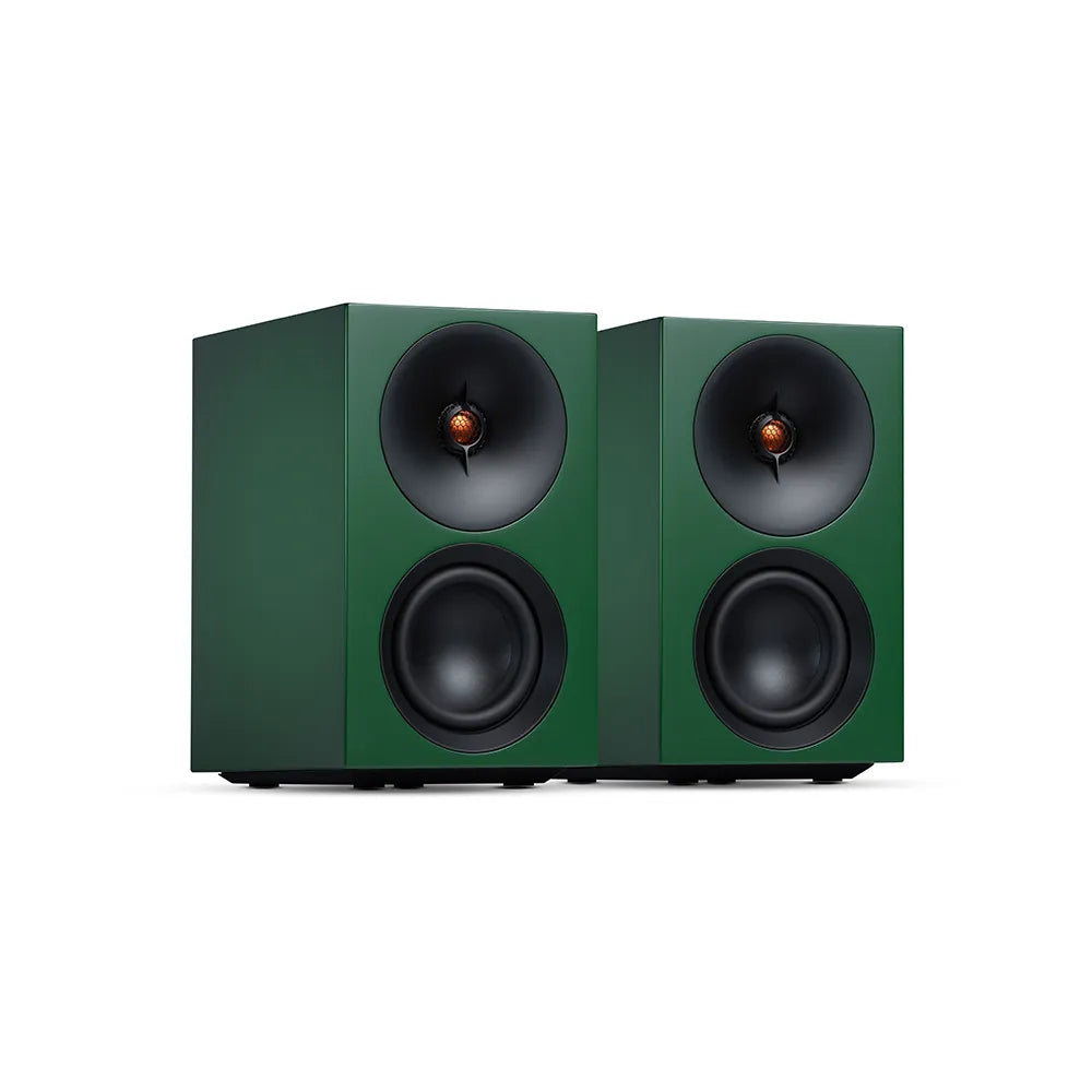 Cambridge Audio L/R Small — Verde, vista di 3/4