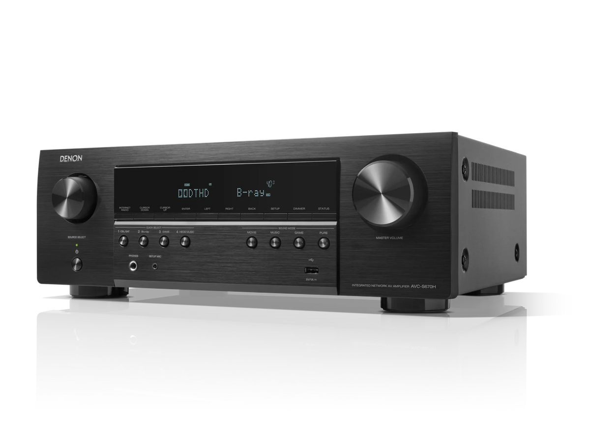 Denon AVC-S670H — Vista laterale
