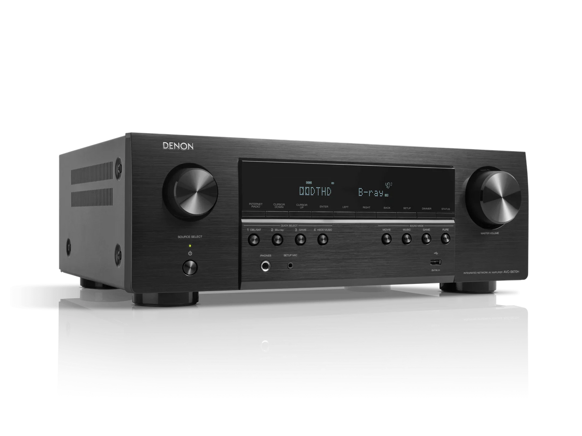 Denon AVC-S670H, vista laterale